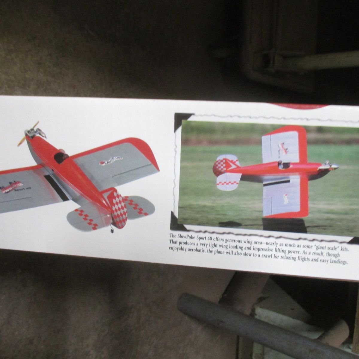 Great Planes Slow Poke sport 40 NIB RCU Forums