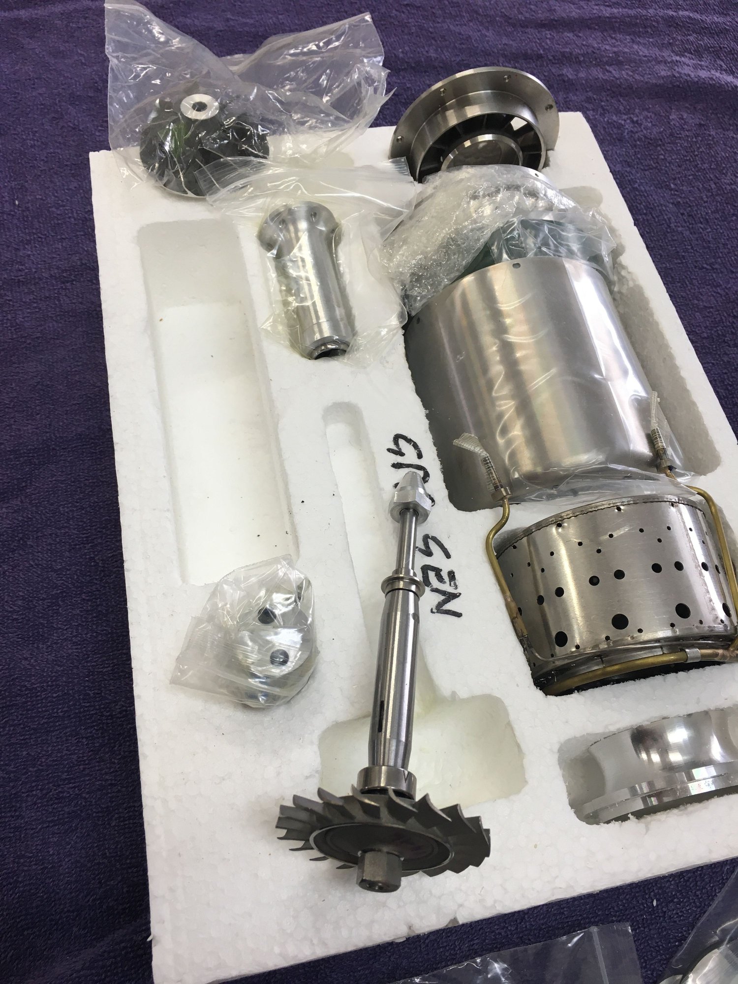 WREN MW54 Turbine Engine Kit with Factory 90 degree Gearbox RCU Forums