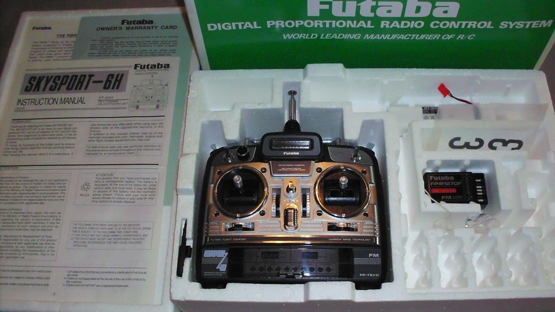 futaba fp r127df manual fm receiver