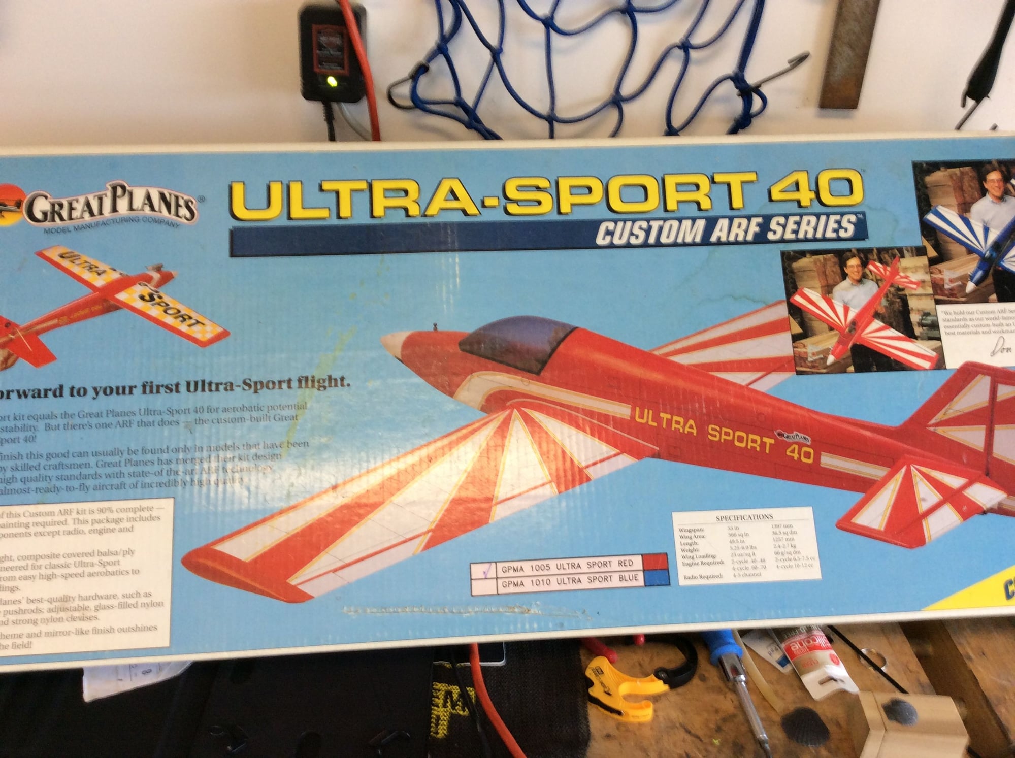 great planes ultra sport 40