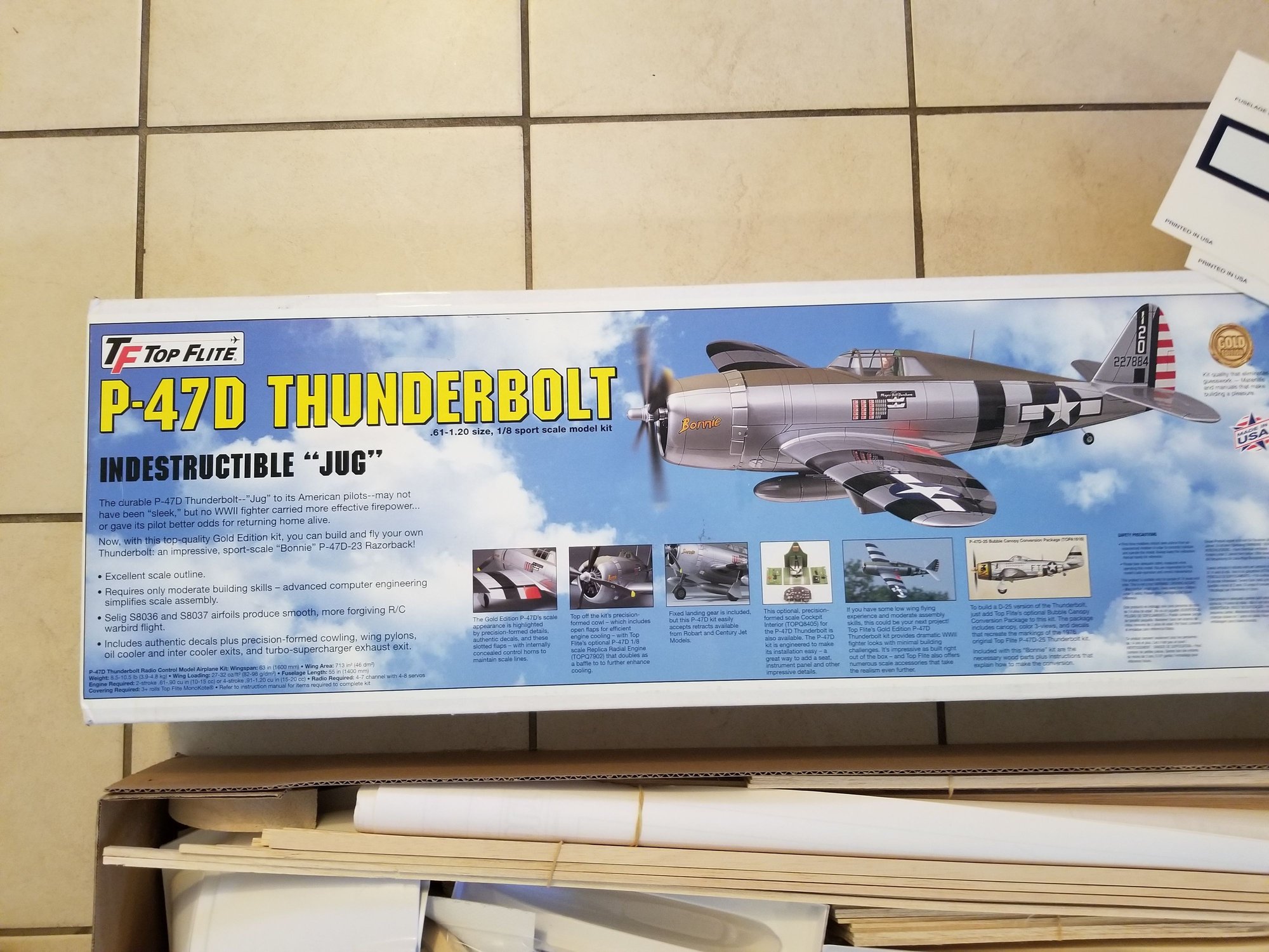 Top Flite P47D Gold Edition kit RCU Forums