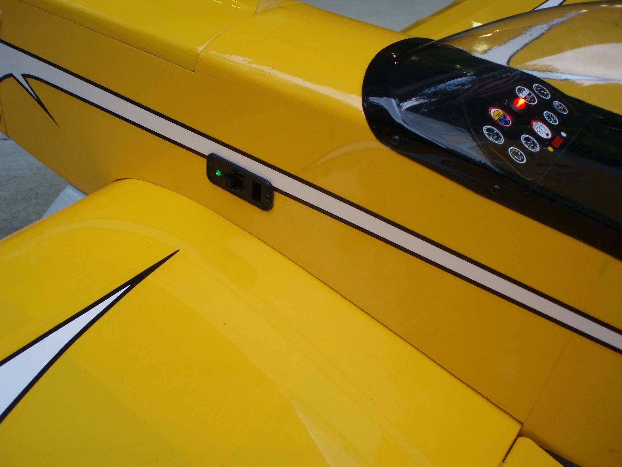 SIG 4 Star 54 Nitro or Electric Powered ARF Yellow RC Airplane SIGRC44EGARFY