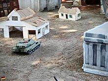 Got hit many times but survived more battles then it died in. Here you can see the red "hit" indicators lighting up.