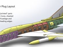 Plug material for the Su-17 model.