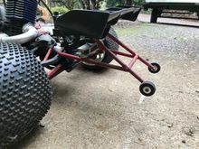 I built the wheelie bar as well. 