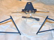 Complete fully articulated Fun Cub landing Gear set.