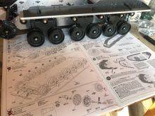 Road wheels going on