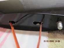 Horozontal stabalizer bulkhead slots for exit of servo leads