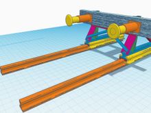 End Stop Buffer 3/4 view