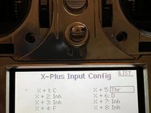 I have my pump plugged into channel "X+5".  Here is where you assigned the stick/switch.  I chose the throttle stick.