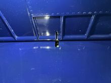 Slot the flap and use slot to locate control opening.