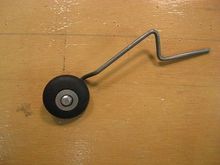 Washer retainers re-soldered to new gear wire -