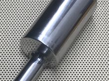 Welded up and ready to run.  (Polished welds are in low stress joints)