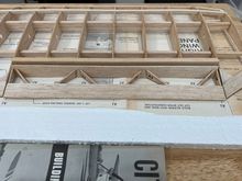 Aileron detached from wing