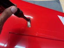 Don't forget, when opening the servo bays, use a hot iron to seal the edges