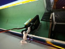 Nose door servo mount