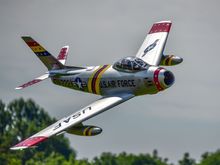 Vernon Montgomery's Award Winning, RCJI Cover F-86