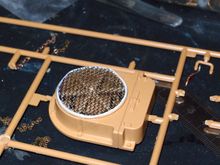 The ring round the mesh to Finnish off.