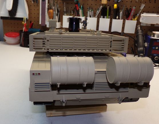 I rewired all the rear LEDs so that they can be activated as brakes, marker lights, and hazard lights instead of all wired together as brake lights.