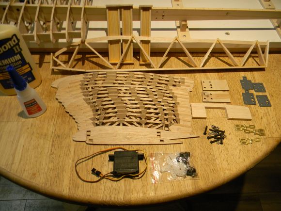Everything ready for assembly