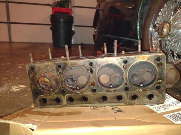 I've seen better looking heads on beer!