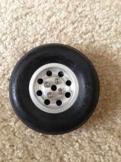 All metal hubs that bolt together with low bounce tires that are 4 1/2" NIB!