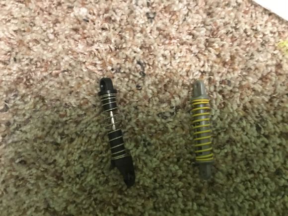 Current mods from a real tree monster truck, nicer and add 1/2 inch of travel, also smoother