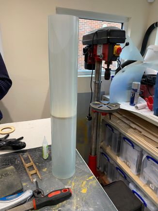 Extended tank centre section to represent the longer 230 Gallon tnaks