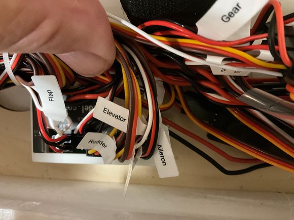 The flight control combination box