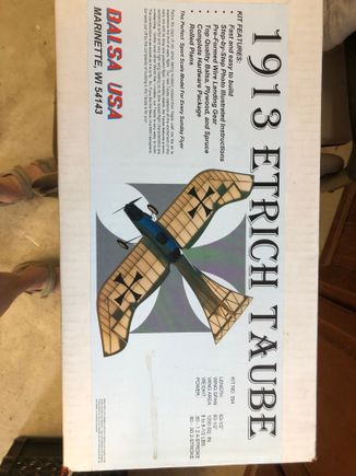 Original box with plans