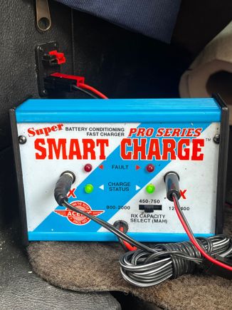 The wonderful Sirius SMART CHARGE does a fine job for most packs. Fully automatic it will top off a typical pack in under 20 minutes. Charges transmitter and receiver at the same time  Other chargers for other packs but this is the workhorse!
