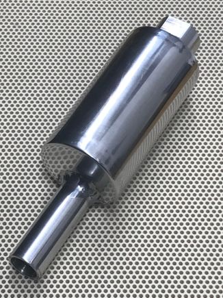 Welded up and ready to run.  (Polished welds are in low stress joints)