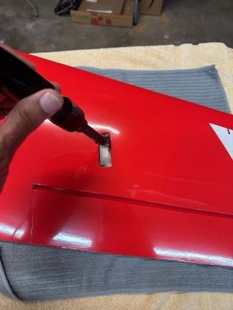 Don't forget, when opening the servo bays, use a hot iron to seal the edges