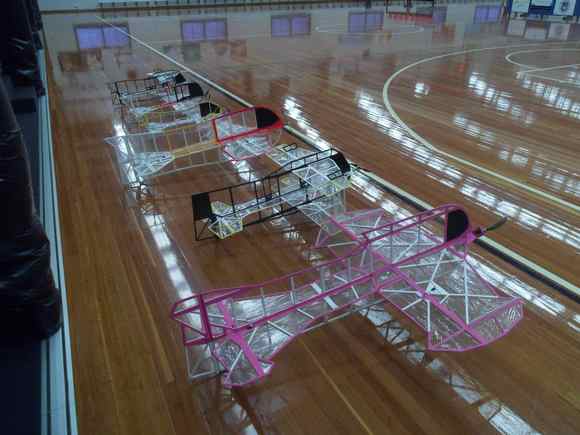 Fleet of Giants back at Port.