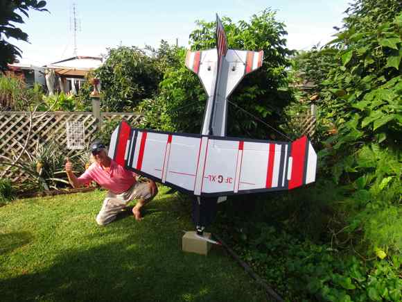 Showing off its size.