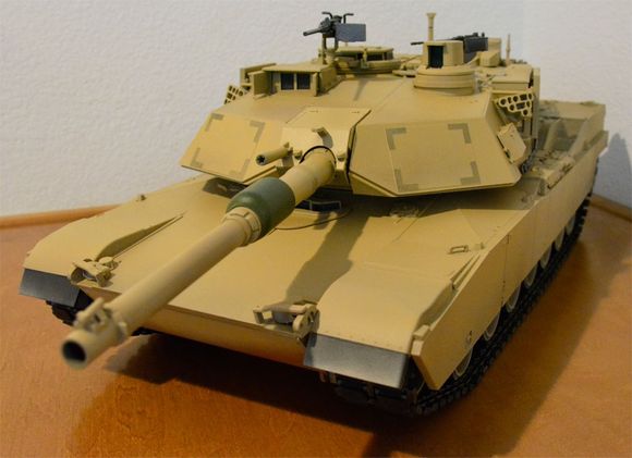 And without the Tamiya Battle Unit and LED Emitter Clip On Device.