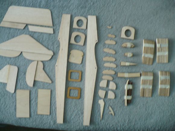 As you can see I have parts to build one of each version.