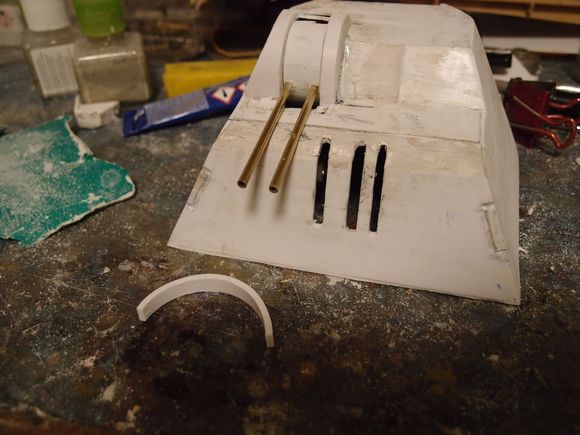 Curved covers for the drum