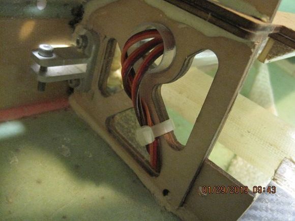 rerouted servo extensions