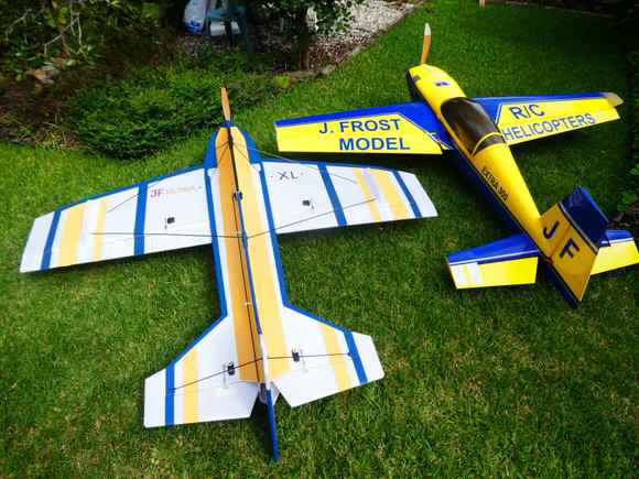 Size difference next to 6Kw/12S powered Extra.