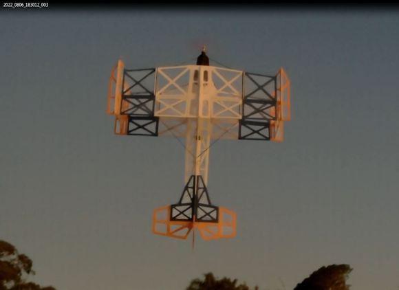 Twilight hover capture.