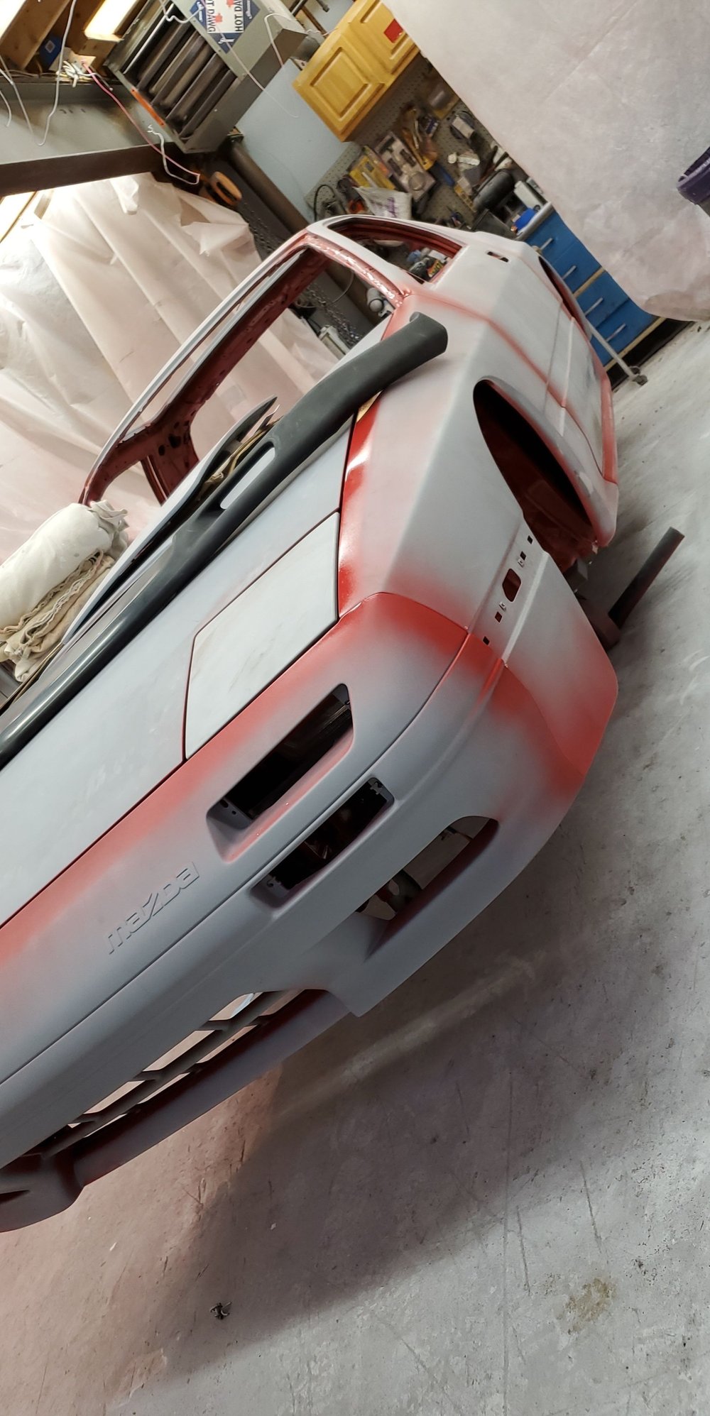 Painted Jams & Engine Bay