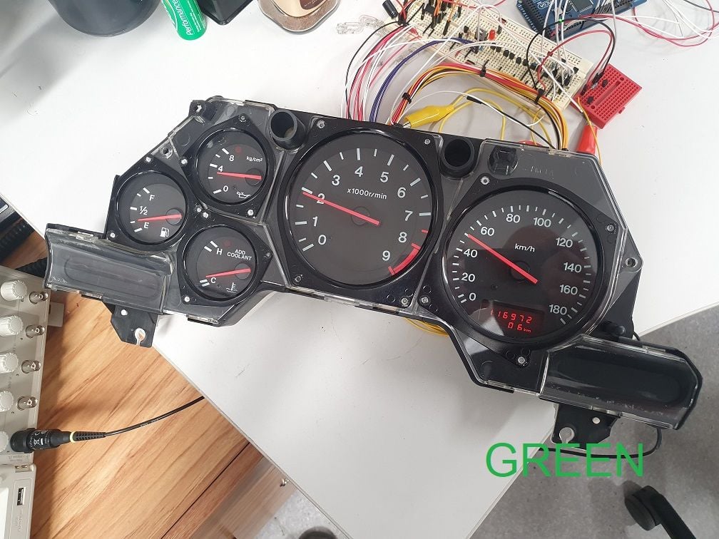 Interior/Upholstery - gauge clusters - Used - 1992 to 1998 Mazda RX-7 - Christchurch, New Zealand
