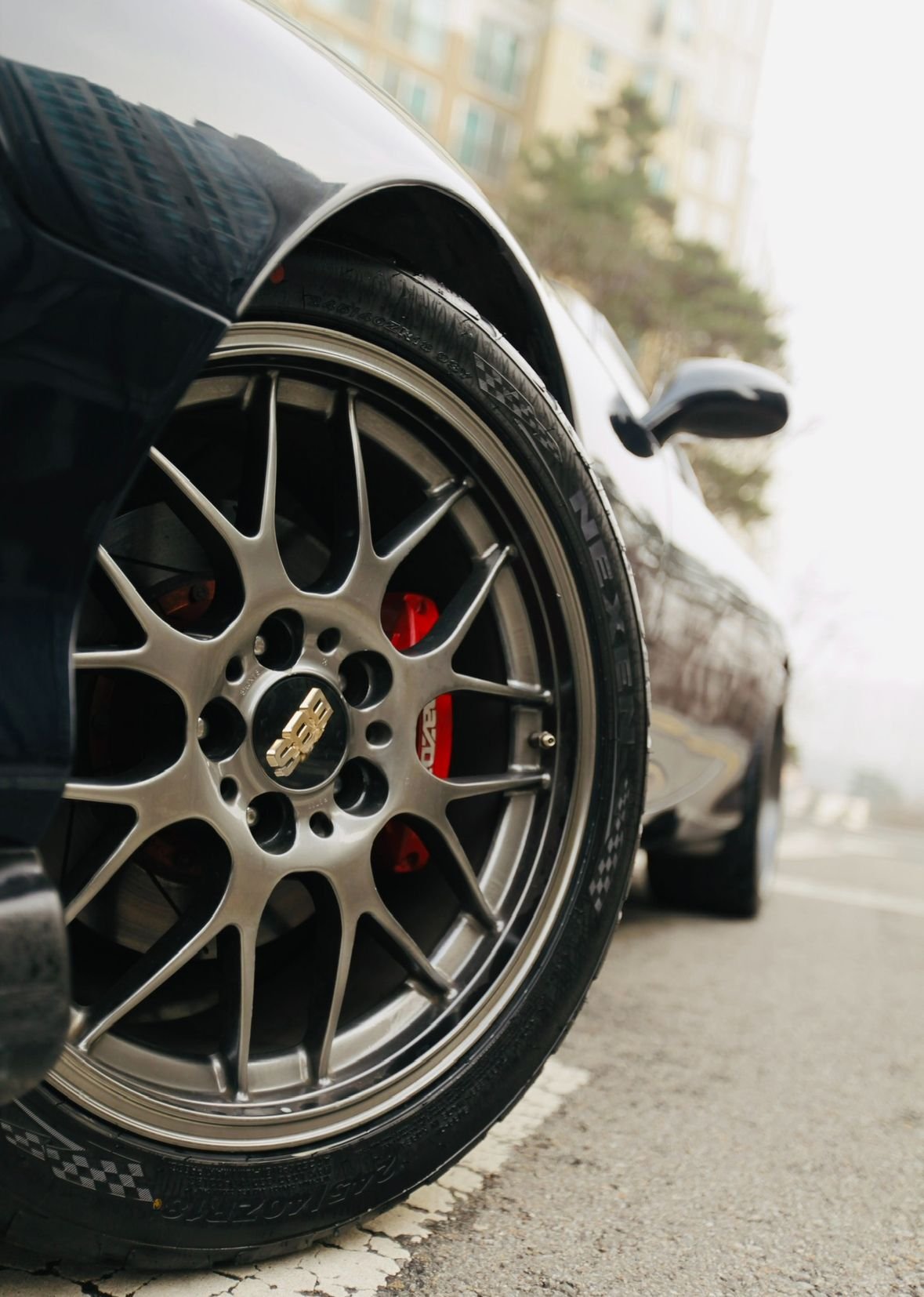 Current BBS center cap