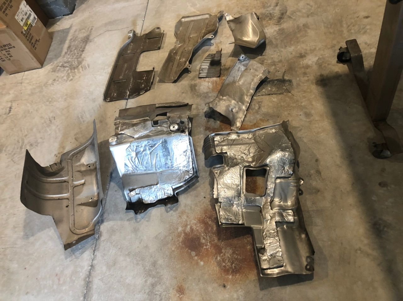 Miscellaneous - Under car heat shields - Used - 1992 to 2002 Mazda RX-7 - Charleston, SC 29492, United States