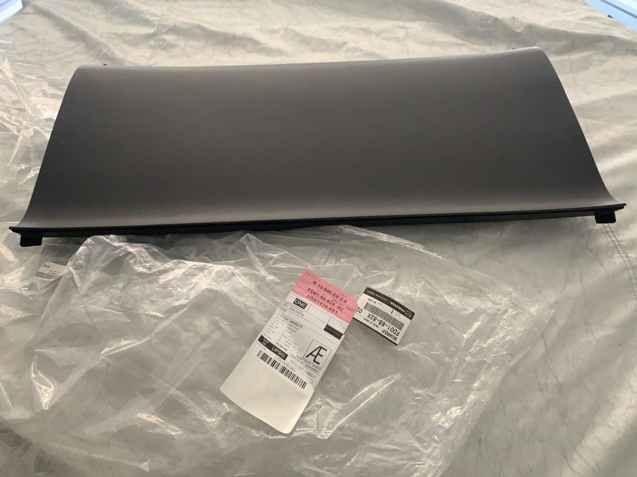 Miscellaneous - Ceramic Chrome UIM, Trunk Divider Panel, Rear Hatch Bose Privacy Cover, and ABS Pump - Used - 1992 to 2002 Mazda RX-7 - Pensacola, FL 32501, United States