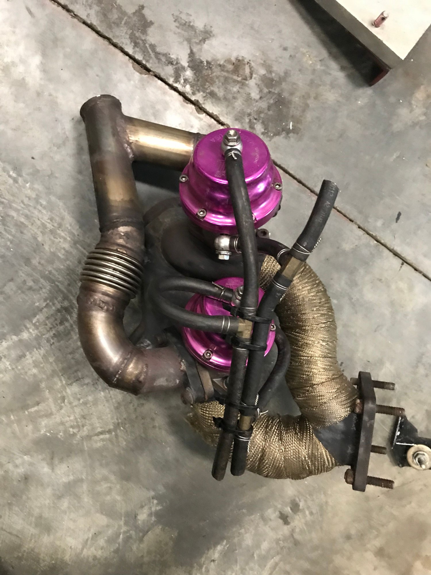 Engine - Power Adders - GT4276 turbo, manifold, and wastegates - Used - 1993 to 1995 Mazda RX-7 - Benton, AR 72019, United States