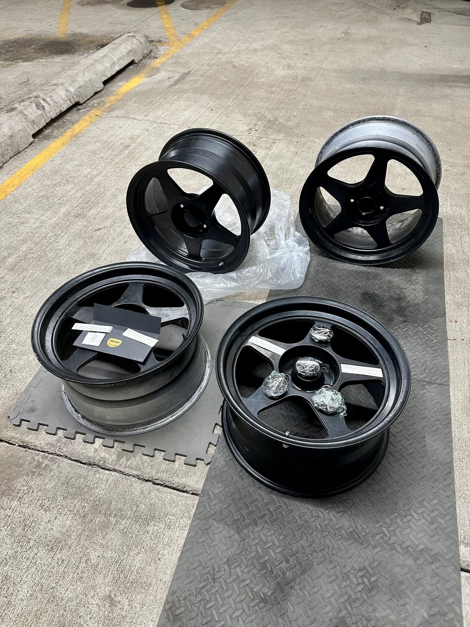 Wheels and Tires/Axles - 17x9 +38mm stock body spec Regamaster MPs - Used - All Years Any Make All Models - Chicago, IL 60647, United States