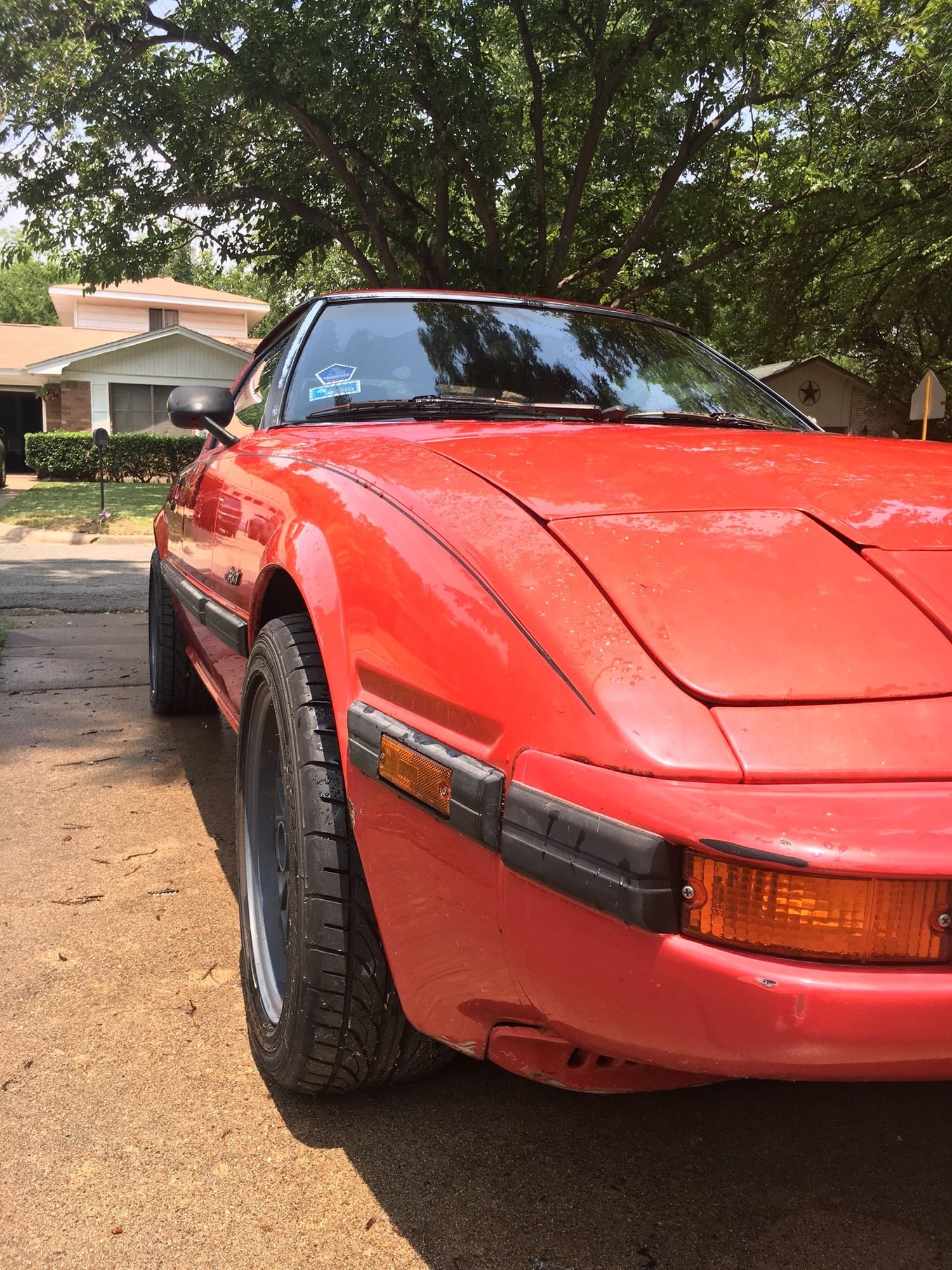 1984 Mazda RX-7 - 1984 RX-7 GSL-SE - Clean Rolling Chassis - Used - VIN JM1FB332XE0835890 - 128,000 Miles - Other - 2WD - Manual - Red - Ennis, TX 75119, United States