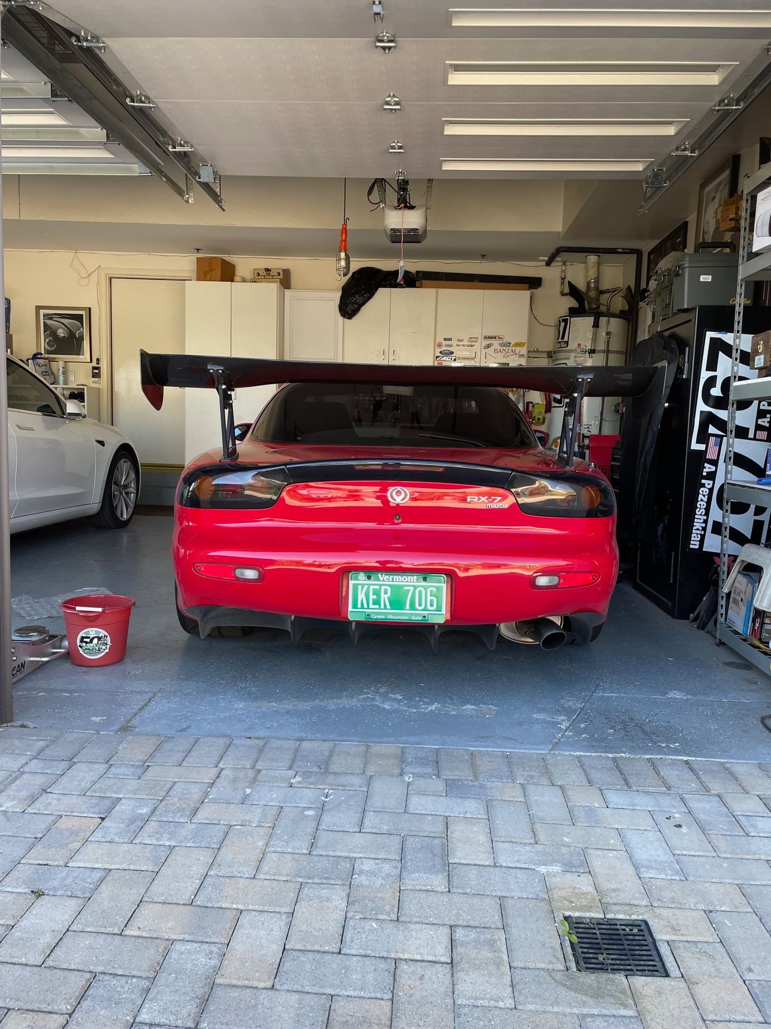 Engine - Exhaust - RE-Amemiya Dolphin tail exhaust - Used - 1993 to 2001 Mazda RX-7 - Glendale, CA 91207, United States
